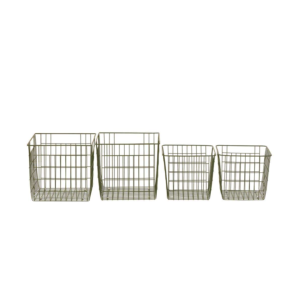 Mocka Original Baskets - Set of 4 - Khaki