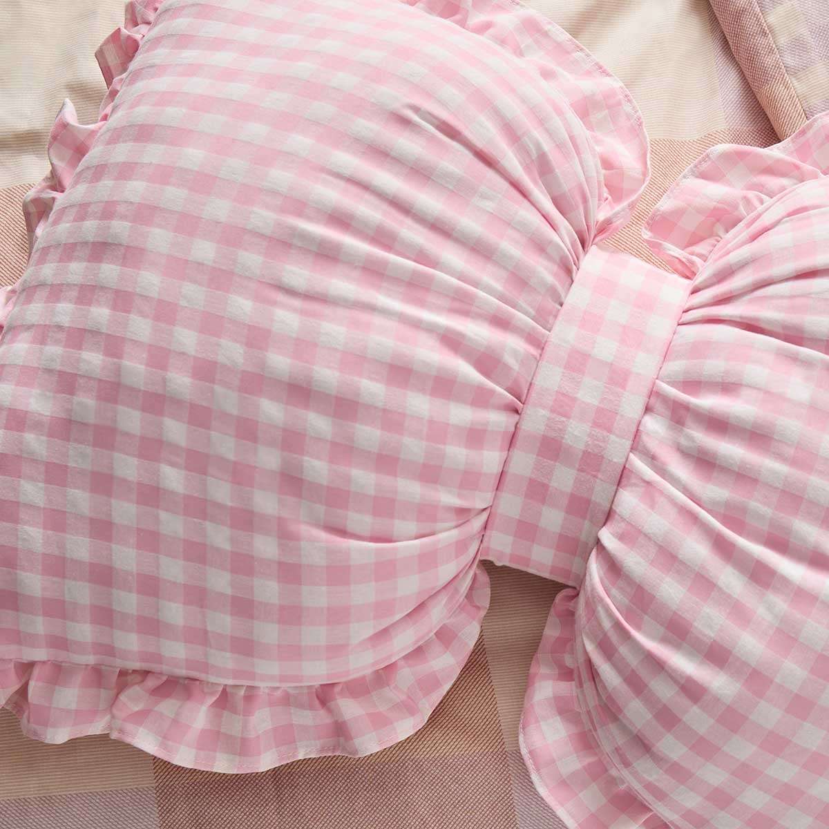 Bow Cushion Large - Pink