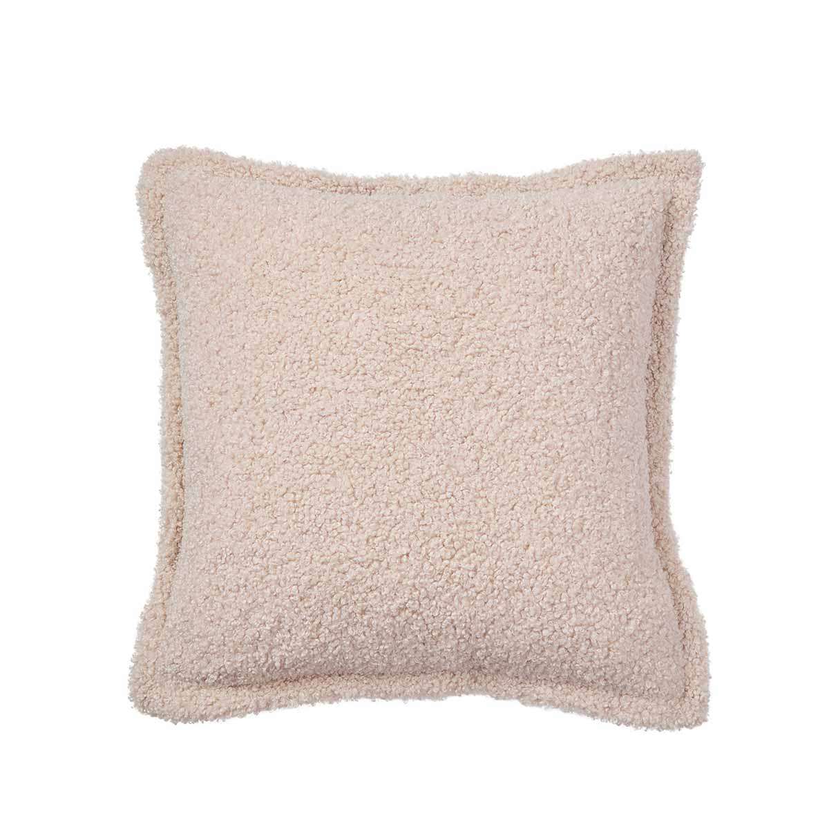 Frankie Sherpa Cushion 50cm - Cream
