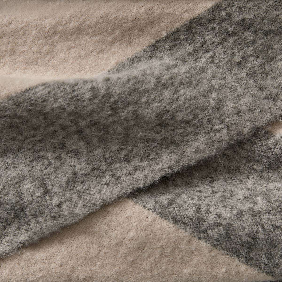 Mocka Stripe Throw Blanket - Olive