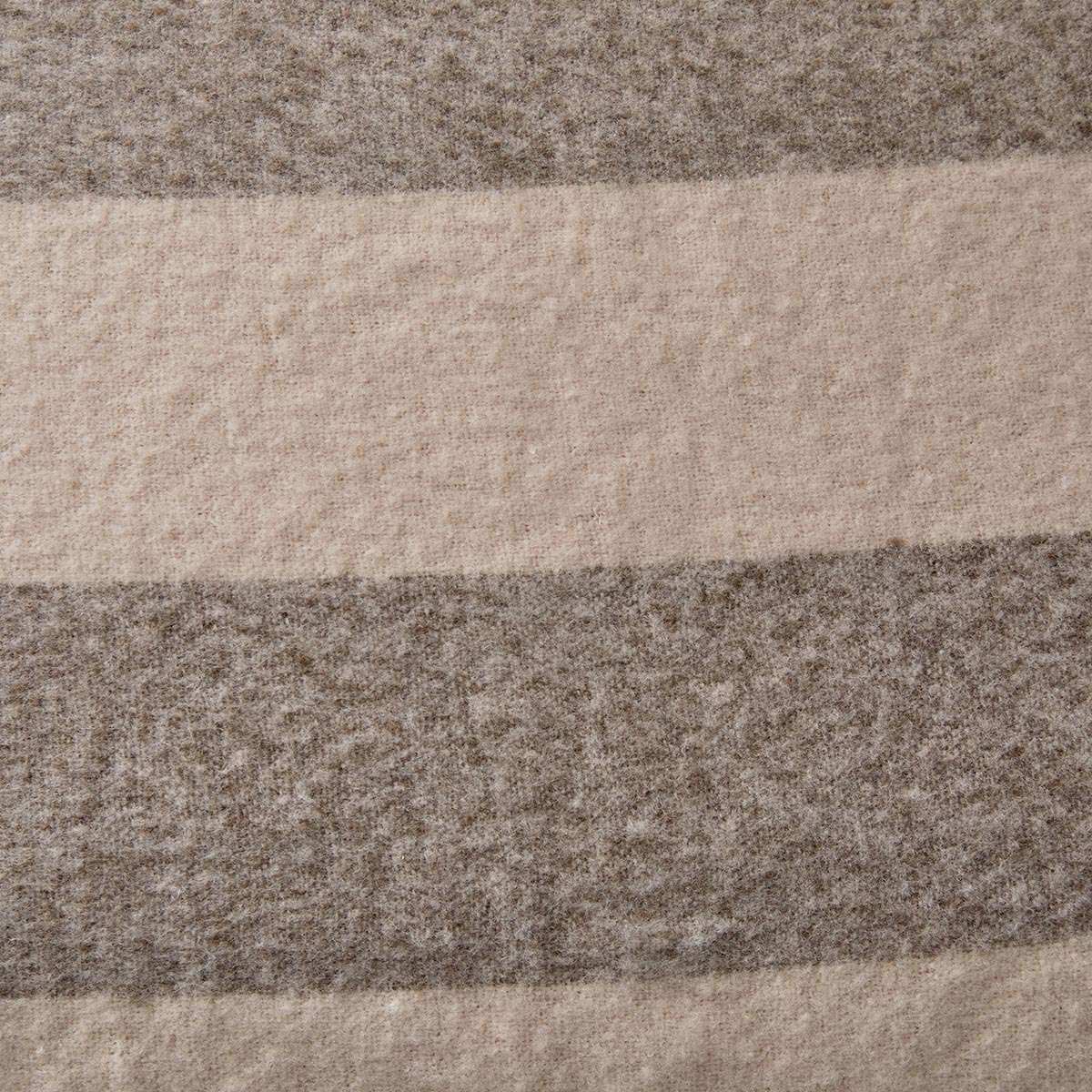 Mocka Stripe Throw Blanket - Mocha