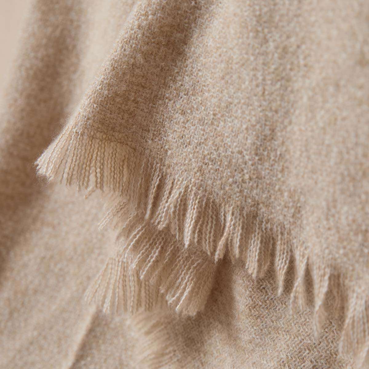 Mocka Throw Blanket - Natural