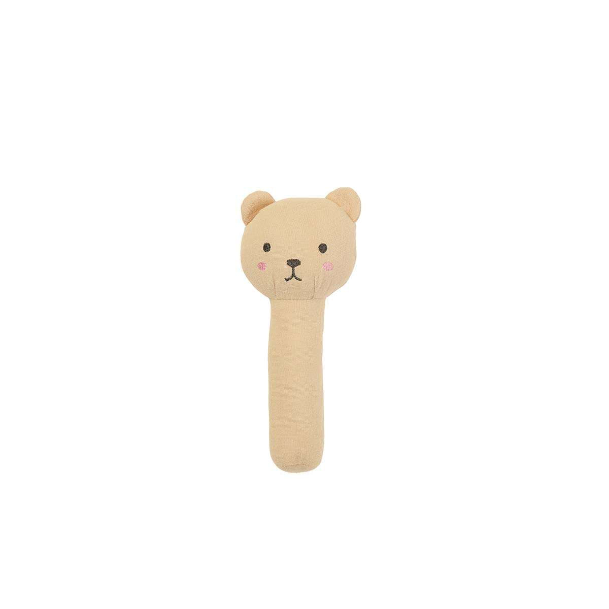 Soft Cotton Teddy Rattle