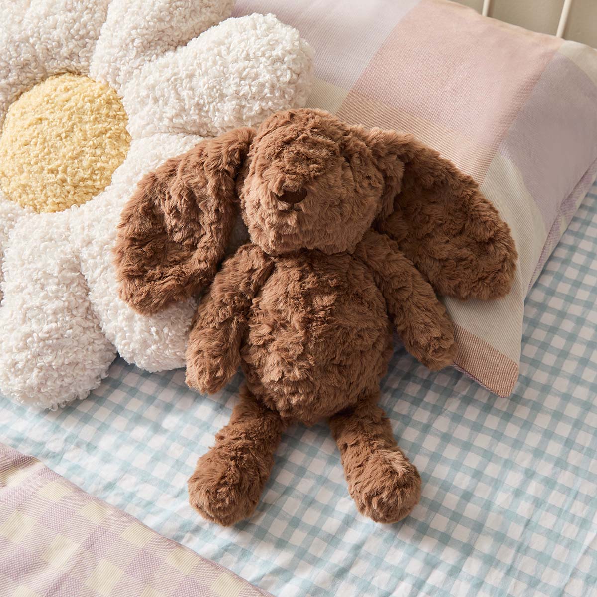 Rosie Rabbit Plush Toy Large - Chocolate
