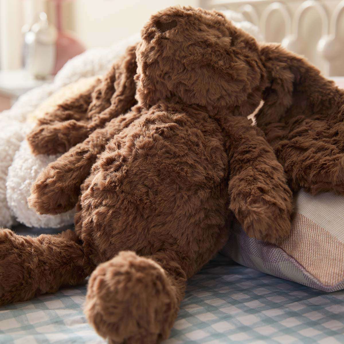 Rosie Rabbit Plush Toy Large - Chocolate