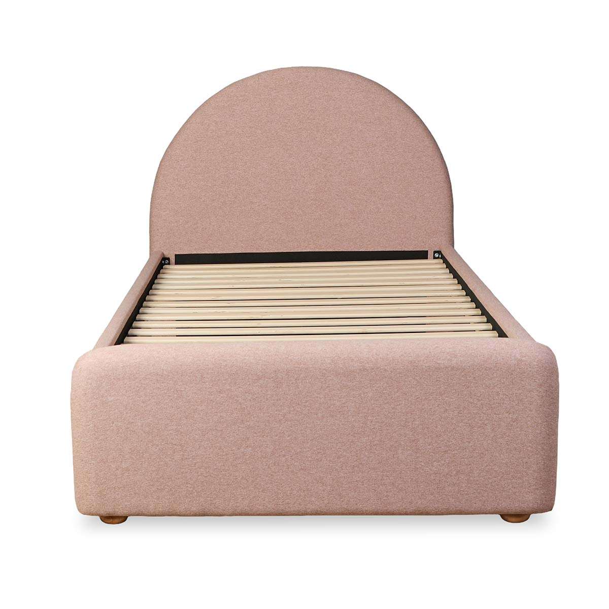 Amelie King Single Bed - Pink