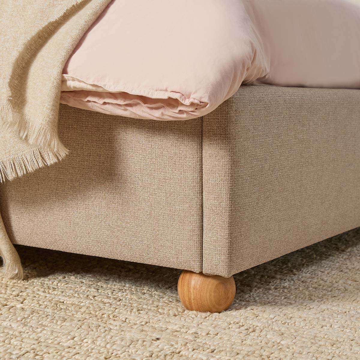 Waverley King Single Bed - Natural