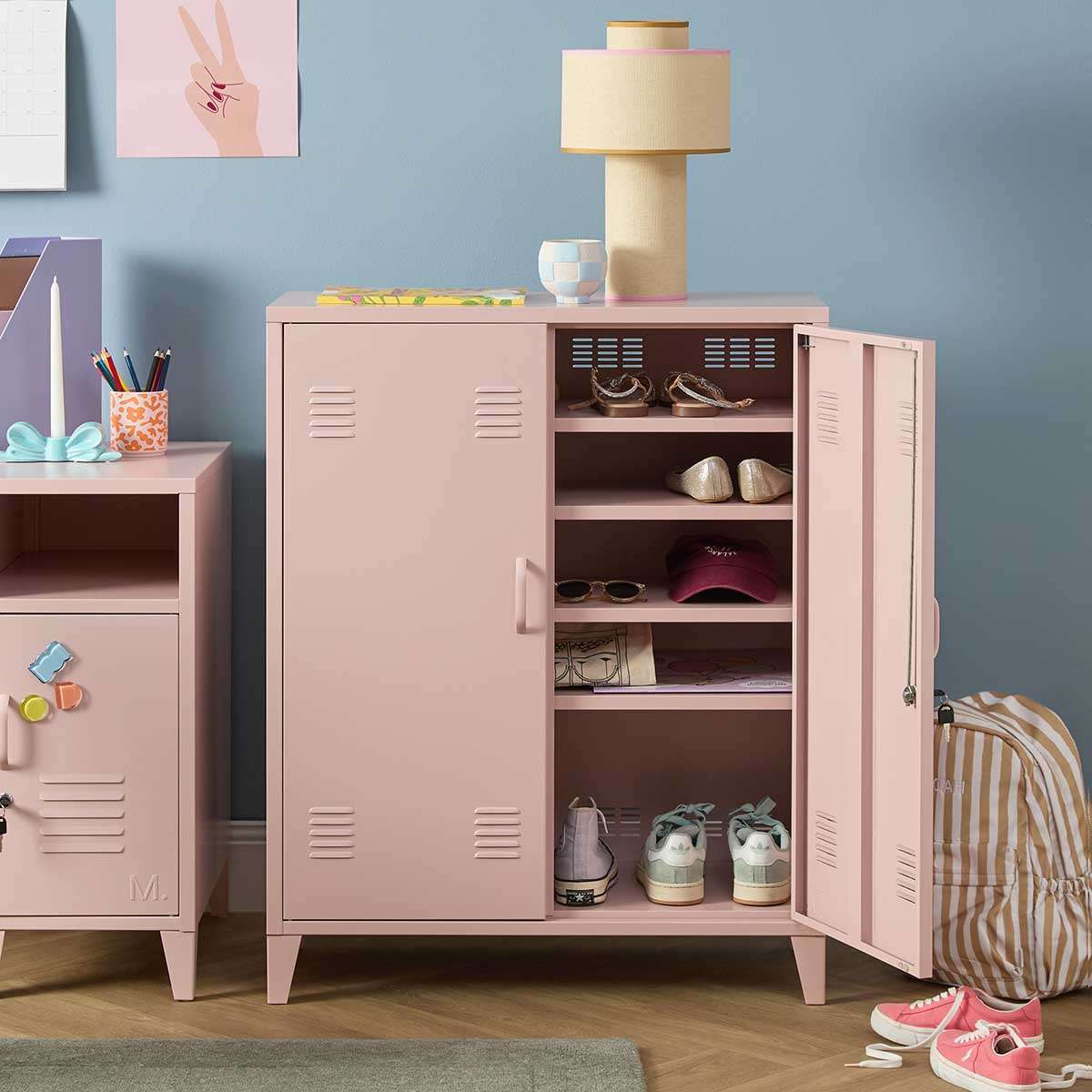 Mocka Original Shoe Locker - Pink