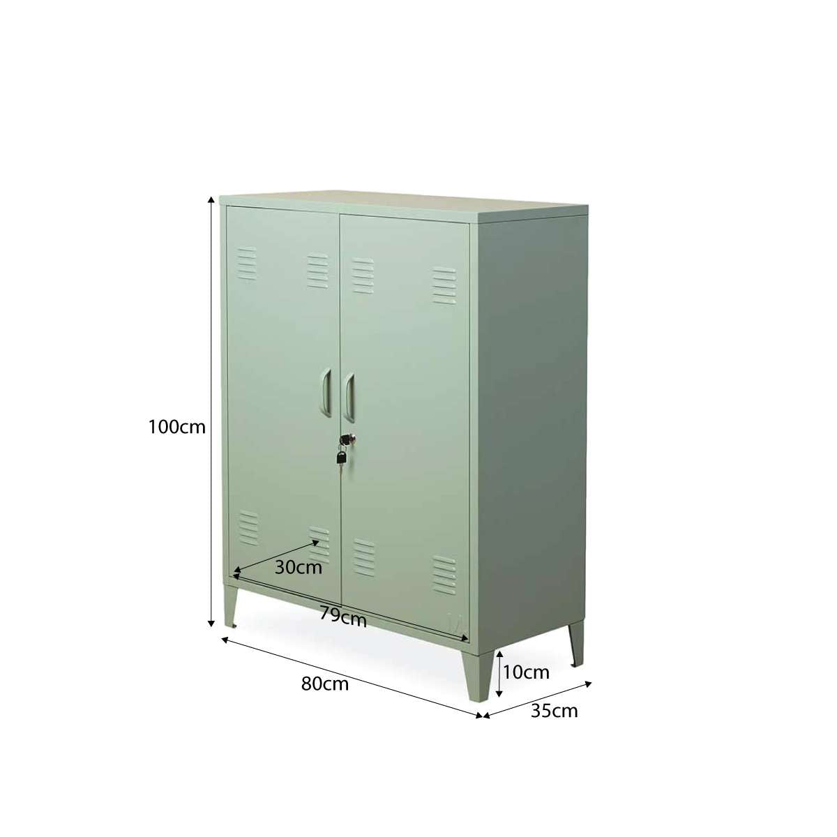 Mocka Original Shoe Locker - Sage Green