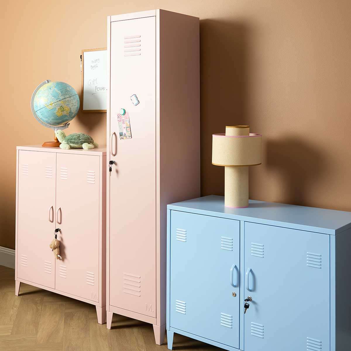 Mocka Original Locker Wardrobe - Single - Pink