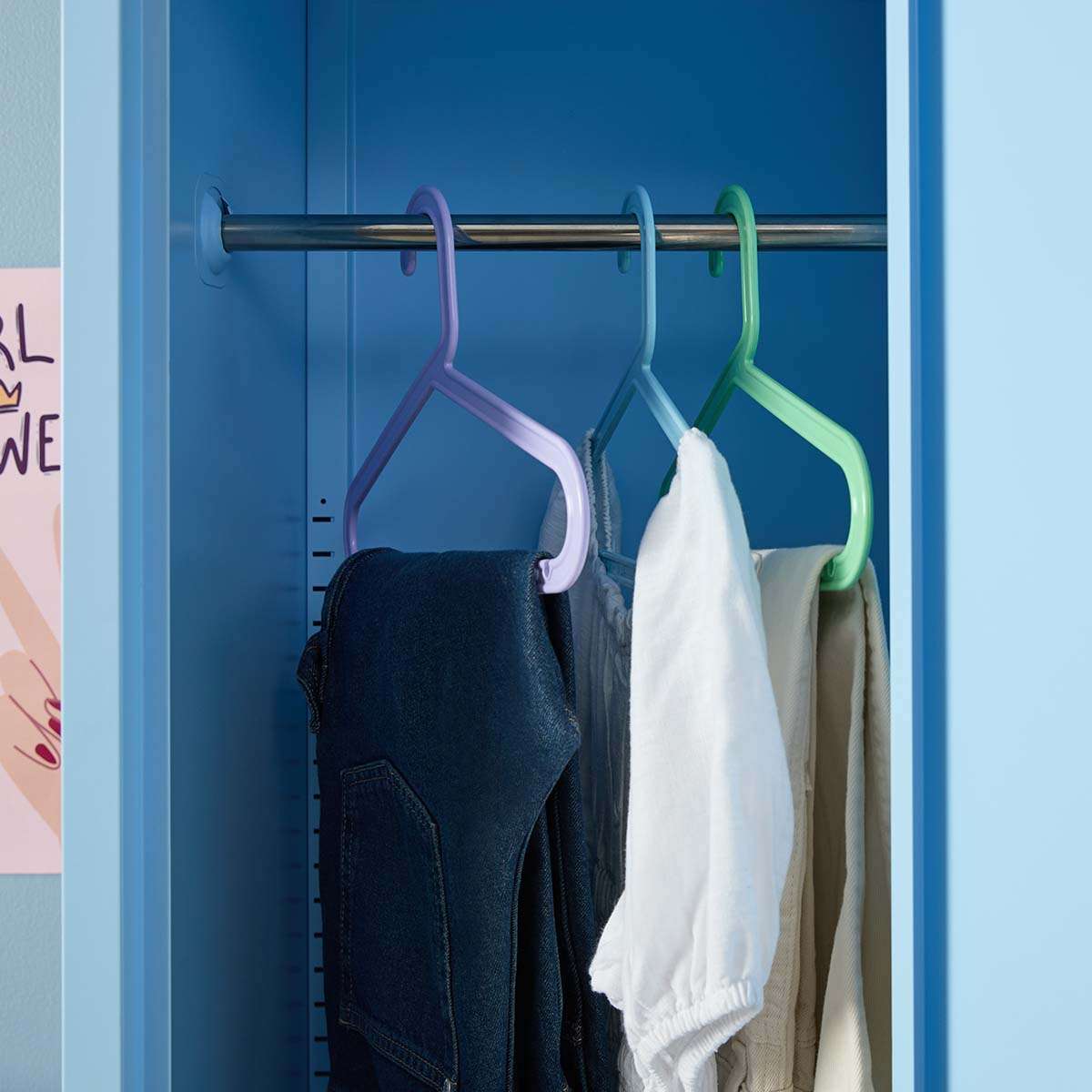 Mocka Original Locker Wardrobe - Single - Powder Blue