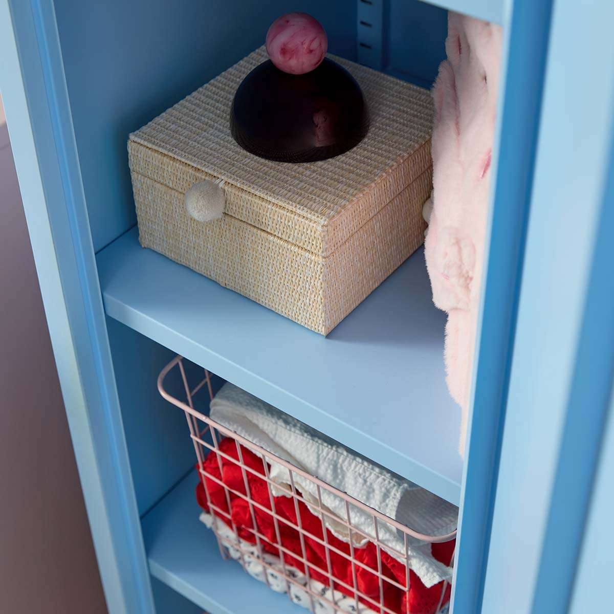 Mocka Original Locker Wardrobe - Single - Powder Blue