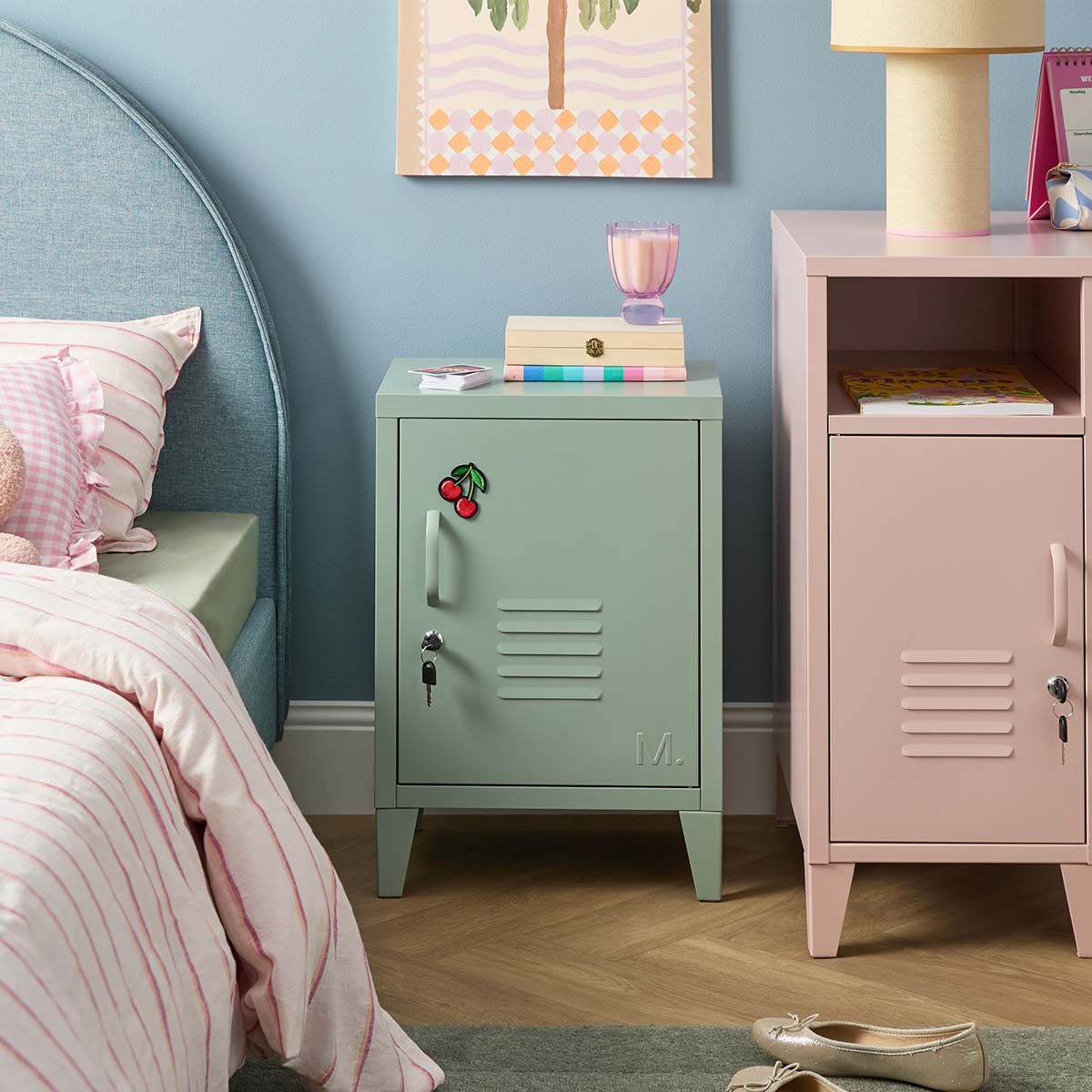 Mocka Original Locker Bedside - Sage Green