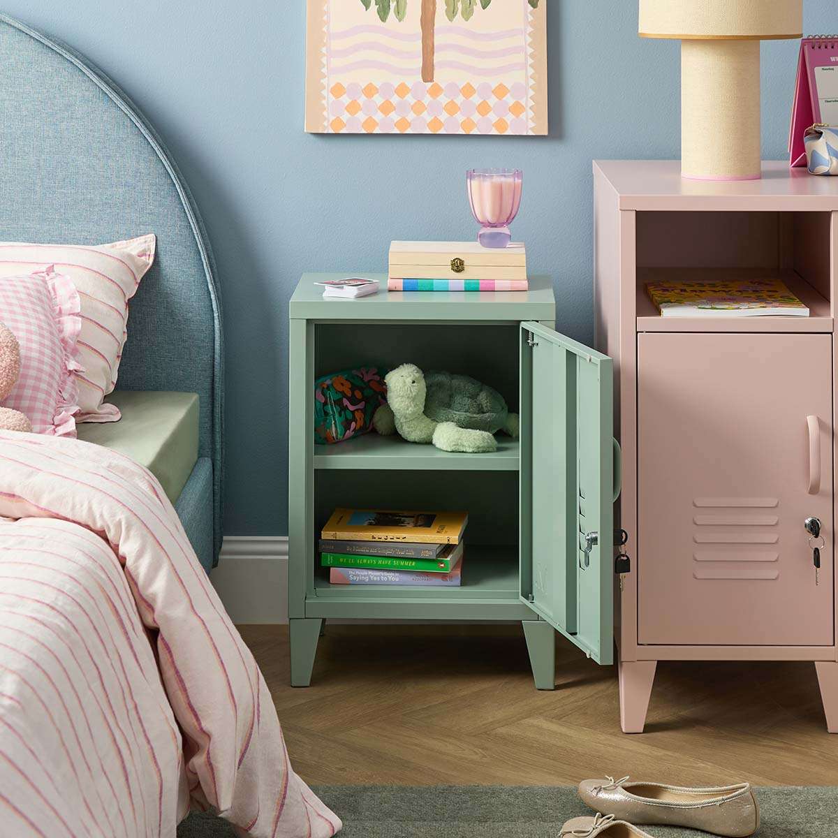Mocka Original Locker Bedside - Sage Green