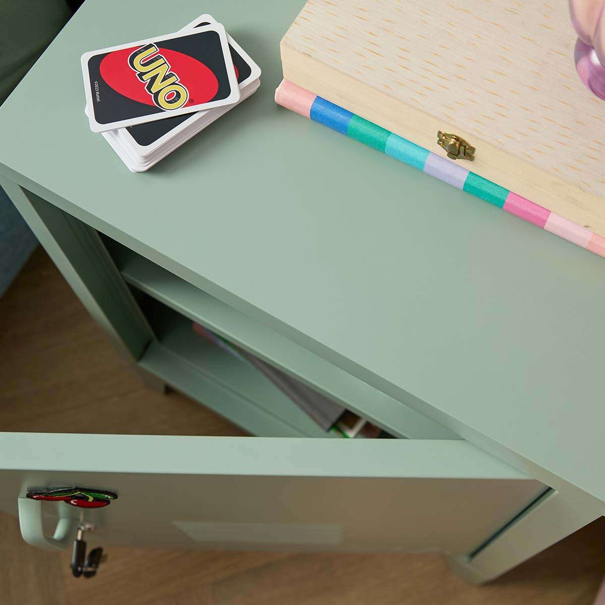 Mocka Original Locker Bedside - Sage Green