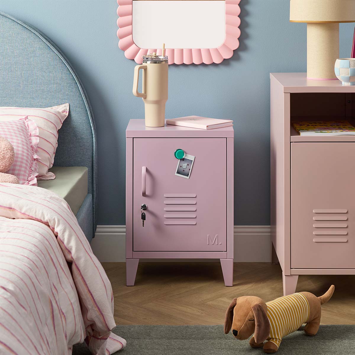 Mocka Original Locker Bedside - Lilac