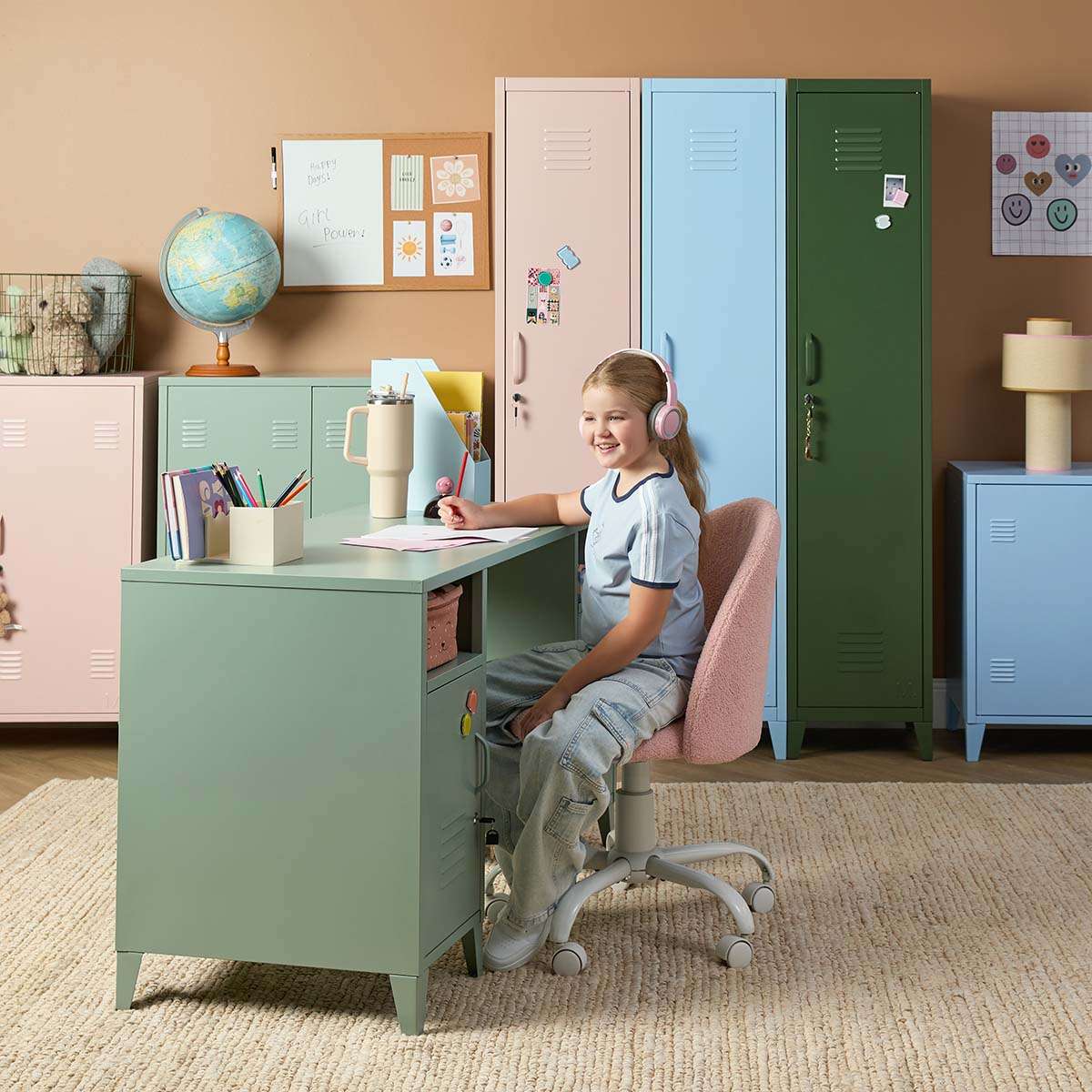 Nolan Office Chair - Pink
