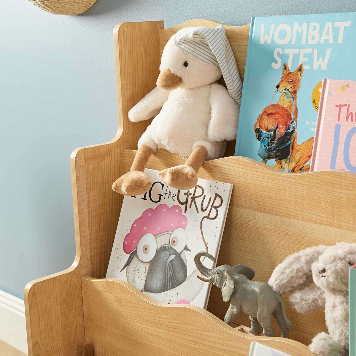 Theo Library Bookshelf - Natural