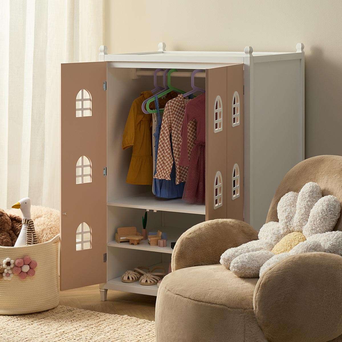 Dollhouse Wardrobe - Pink