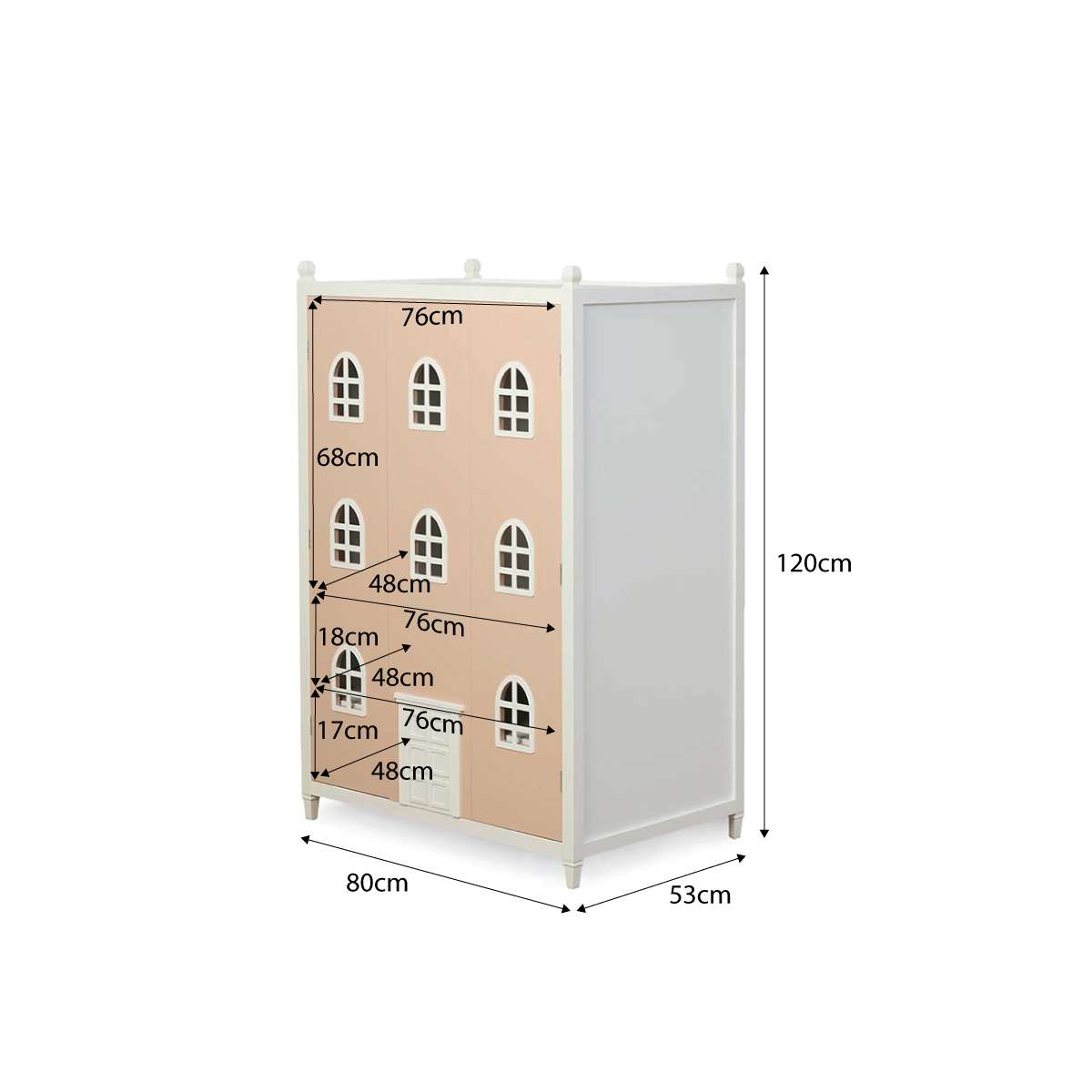 Dollhouse Wardrobe - Pink