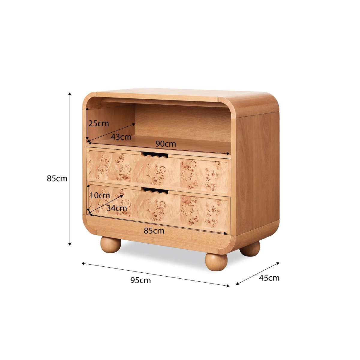 Willow Four Piece Nursery Set