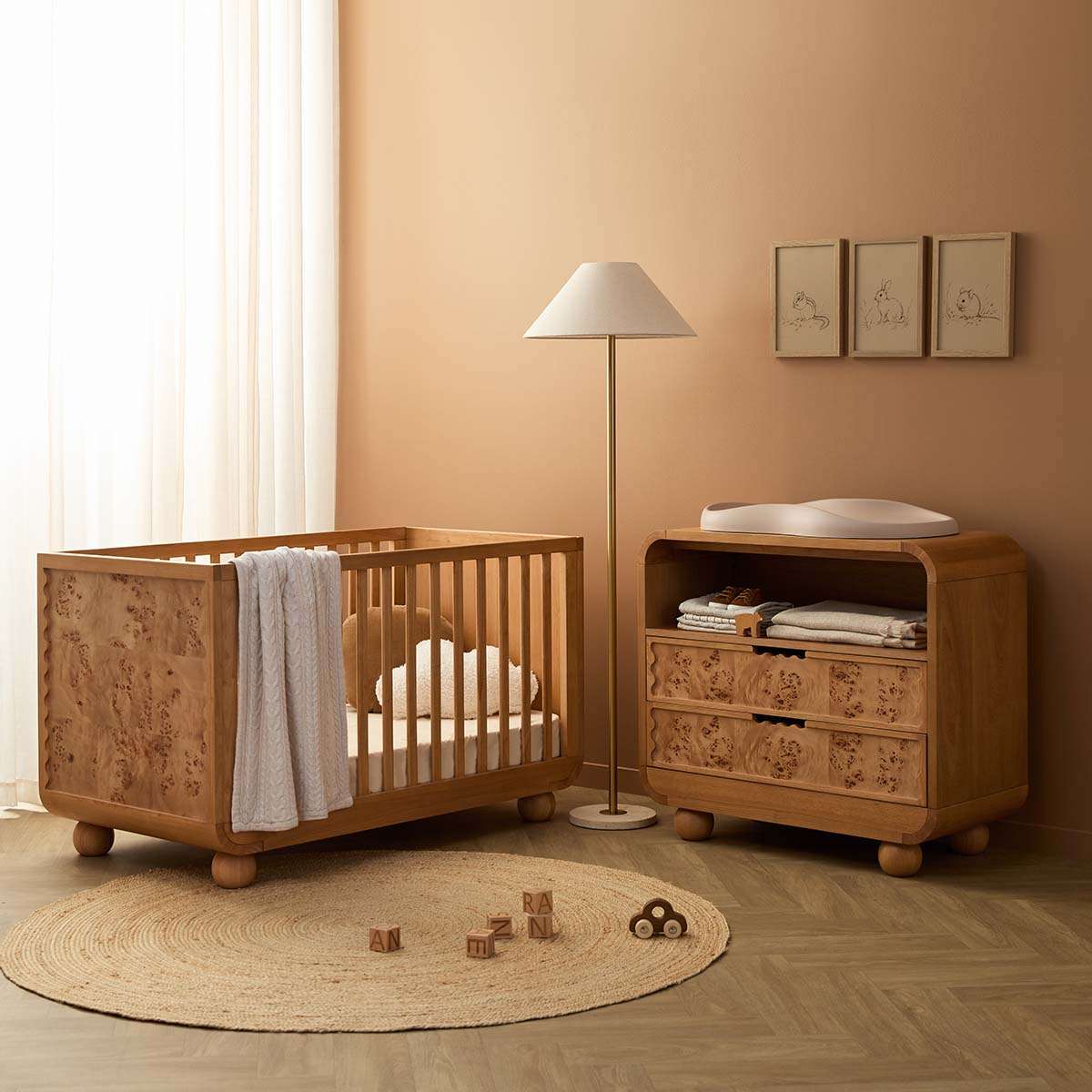 Willow Two Drawer - Natural