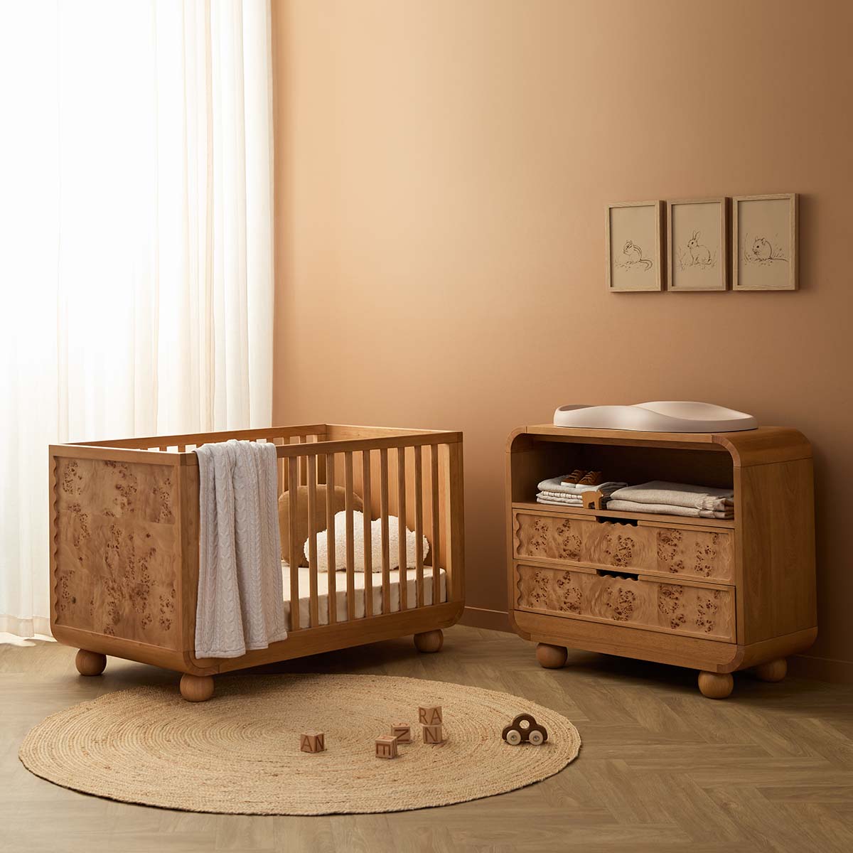 Willow Four Piece Nursery Set