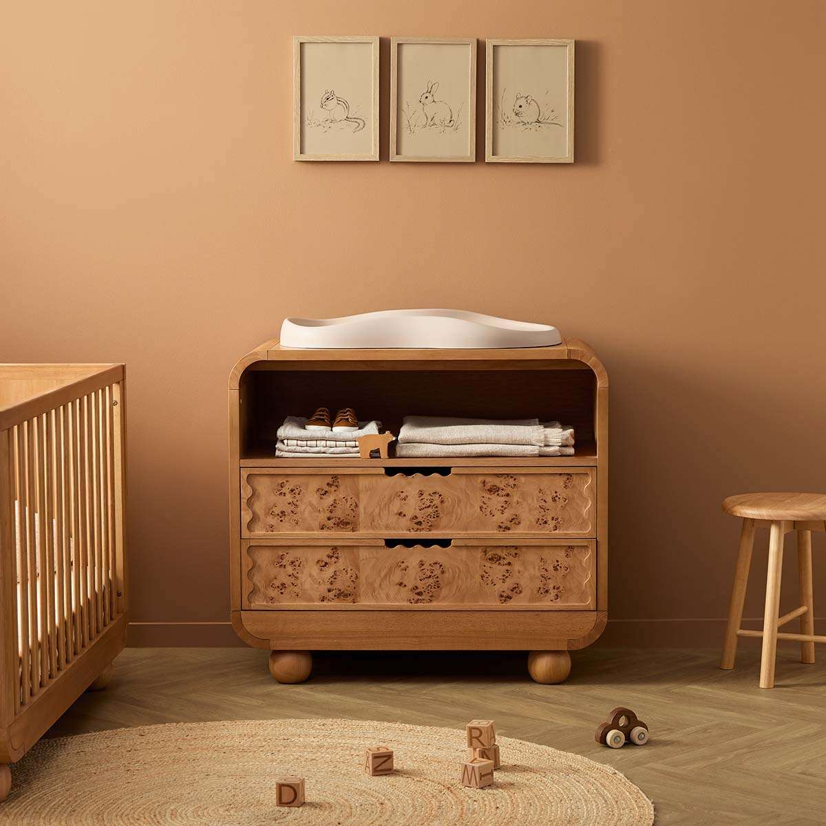 Willow Two Drawer - Natural