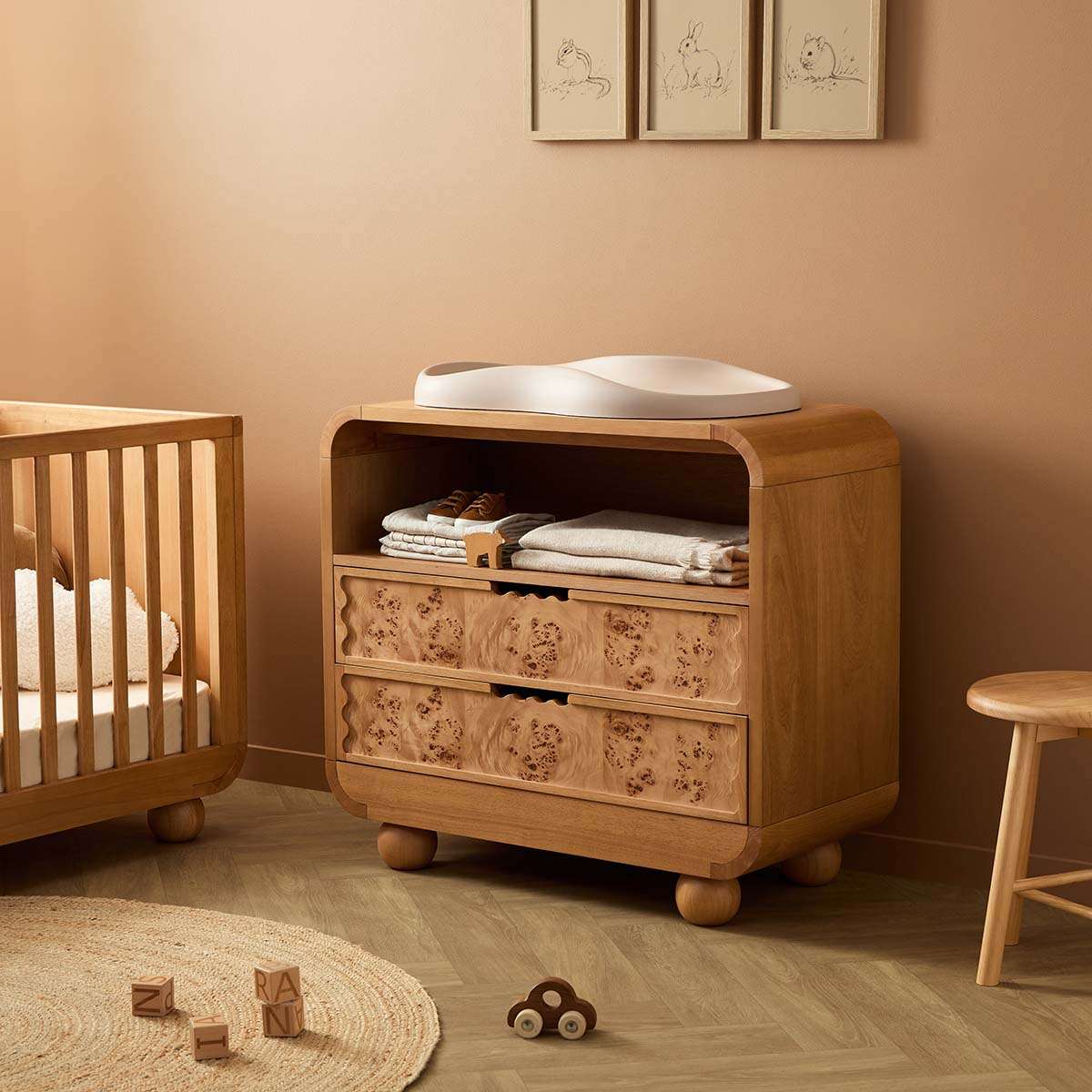 Willow Two Drawer - Natural