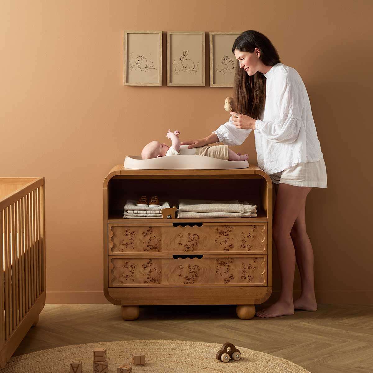 Willow Two Drawer - Natural