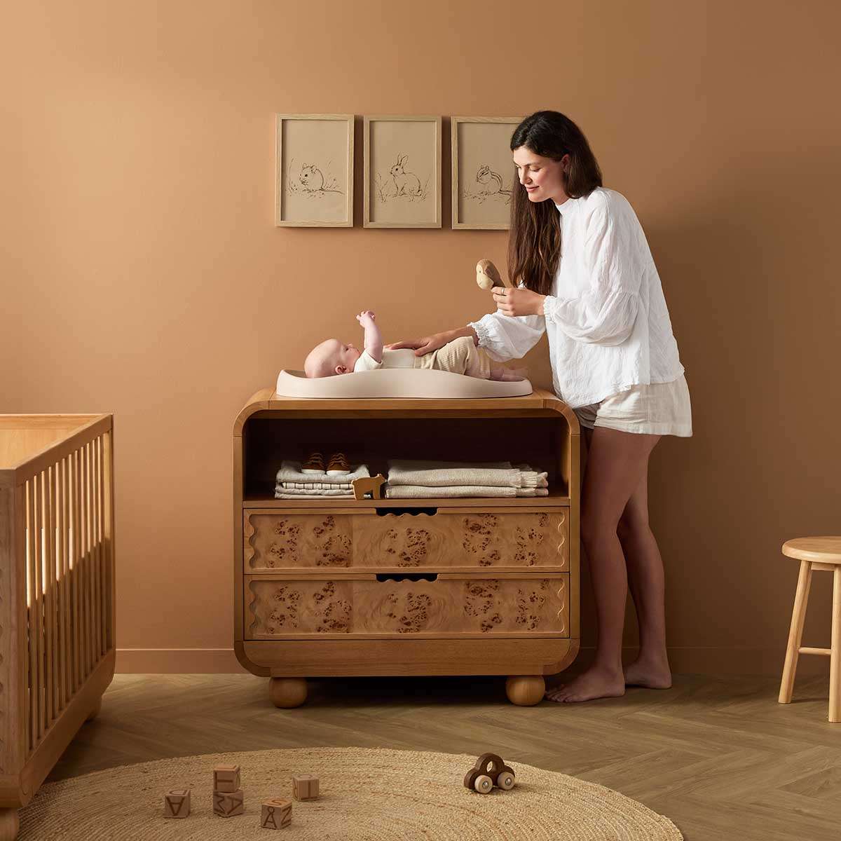 Willow Two Drawer - Natural