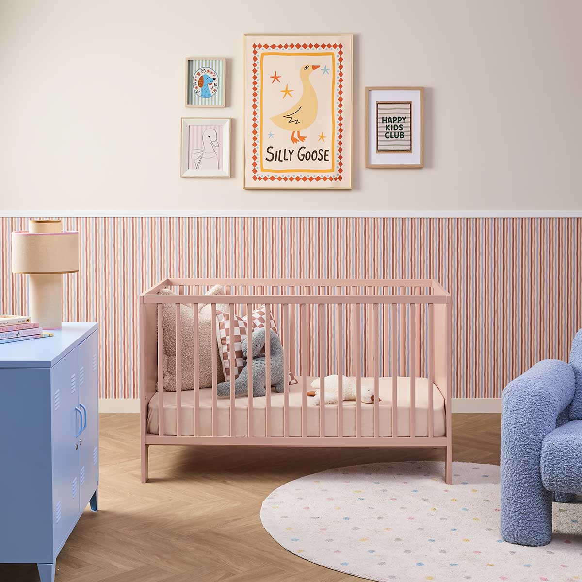 Aspiring Classic Cot - Pink