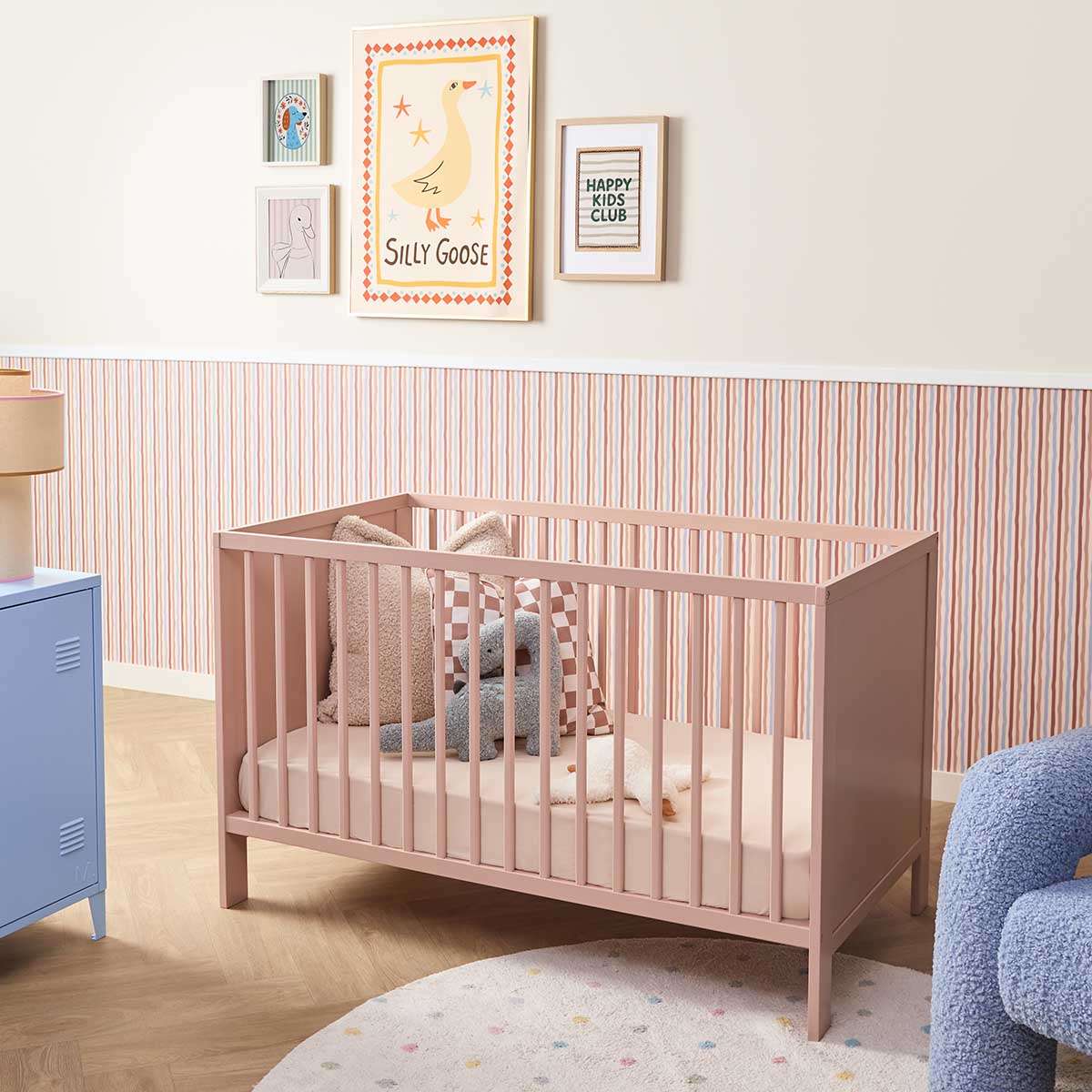 Aspiring Classic Cot - Pink