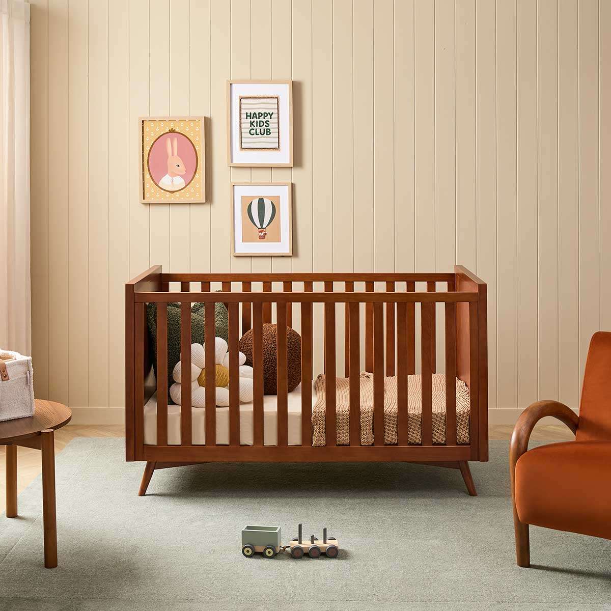 Marlow Mid-Century 3-in-1 Cot Conversion Bundle