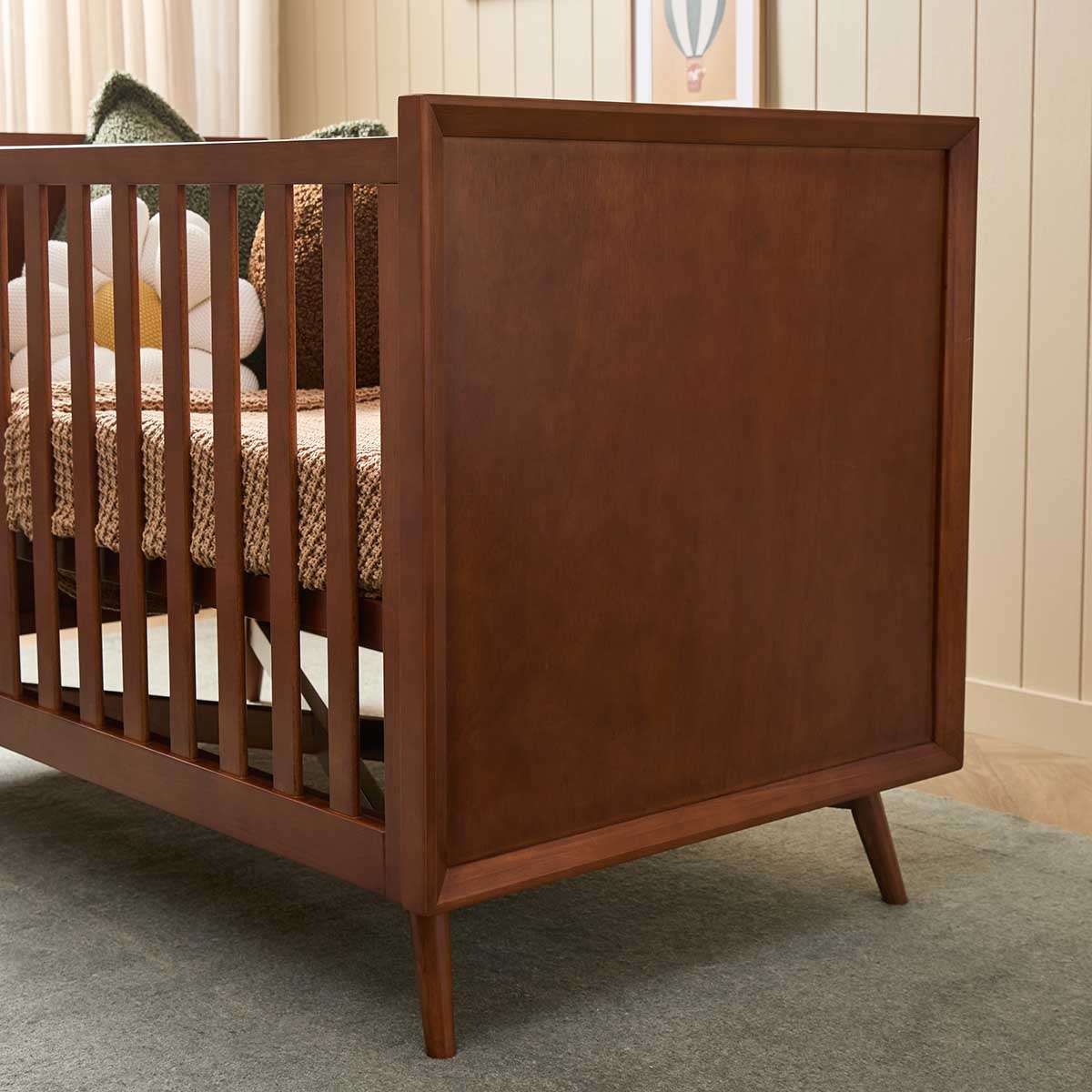 Marlow Mid-Century Cot - Walnut