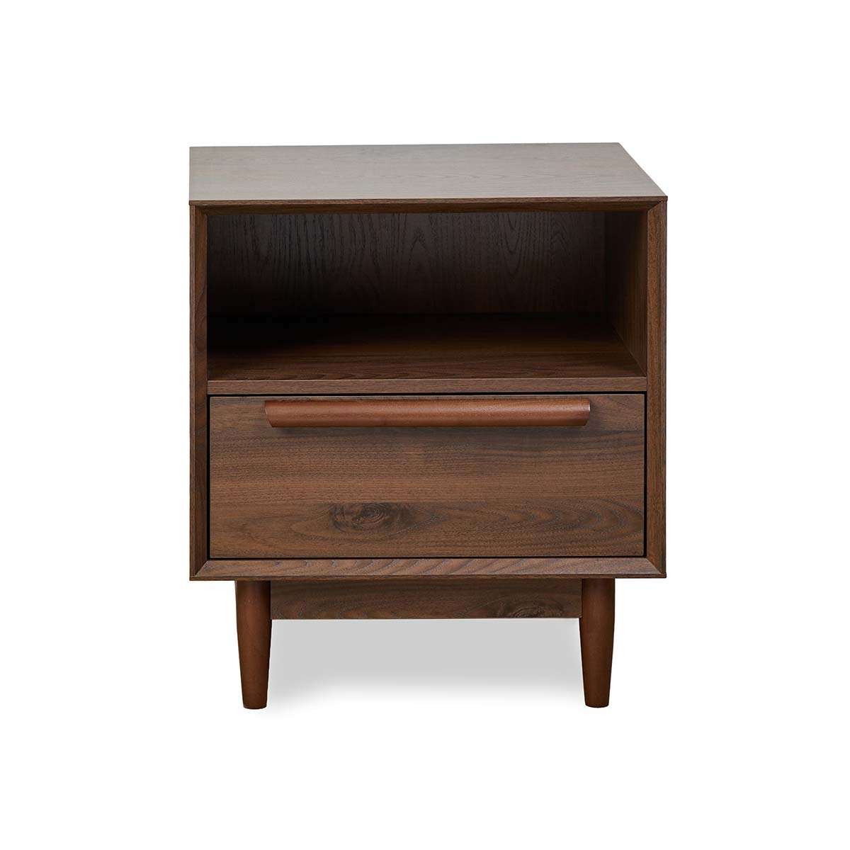 Mies Bedside Table - Walnut