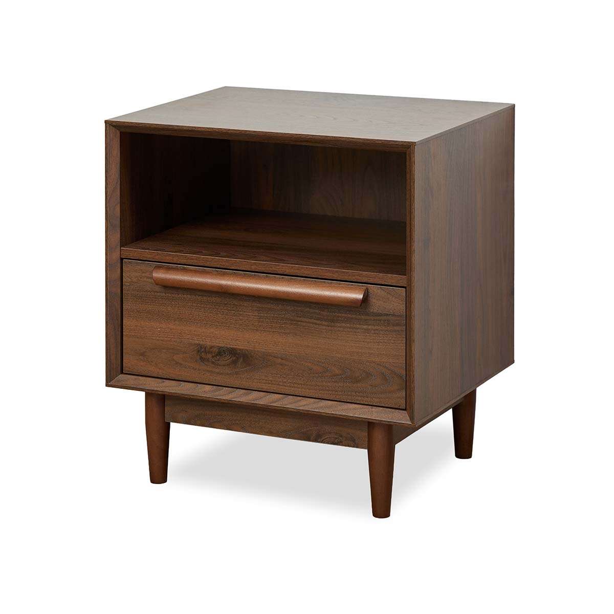 Mies Bedside Table - Walnut