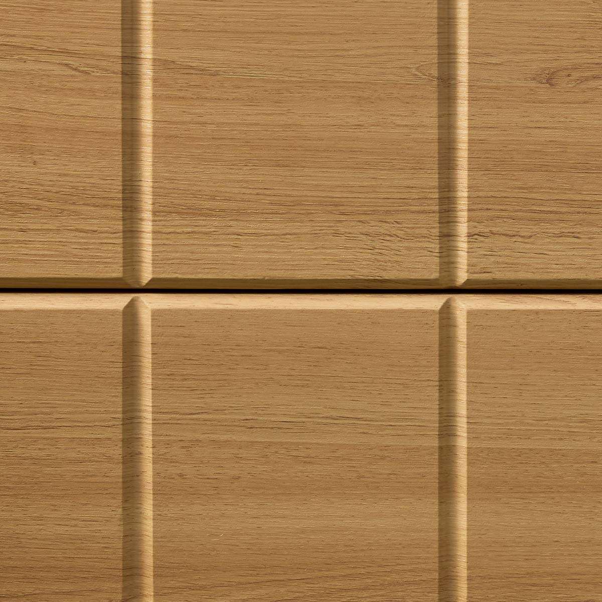 Sonny Checkerboard Bedside - Natural