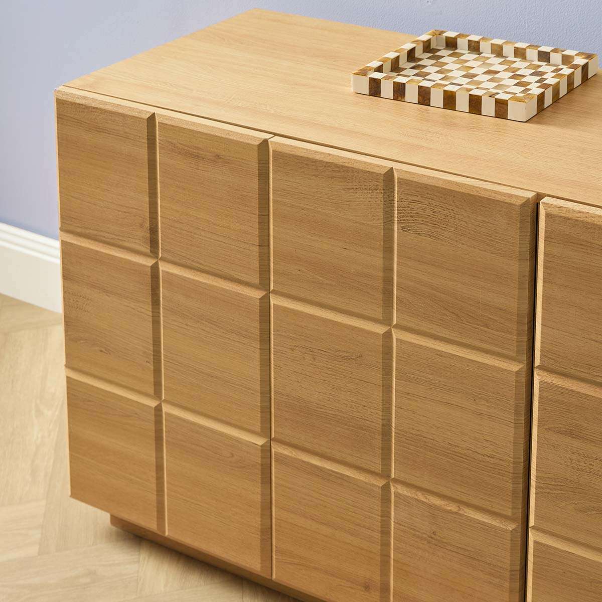 Sonny Checkerboard Buffet - Natural