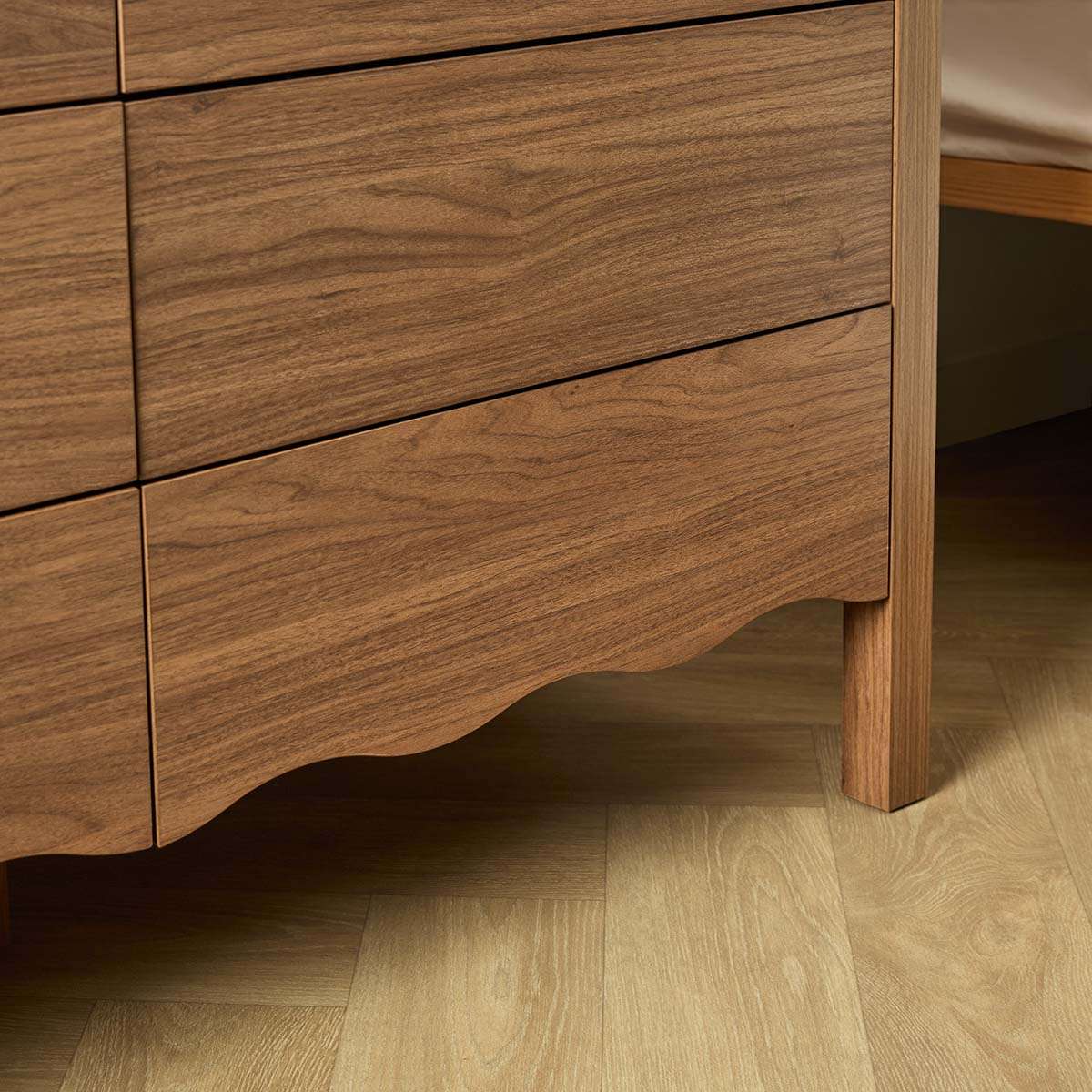 Malena Six Drawer - Walnut