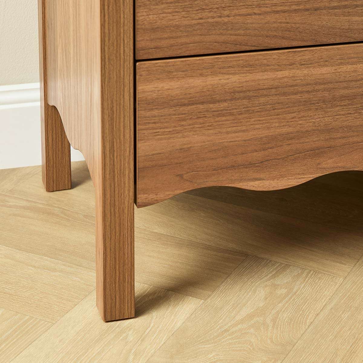 Malena Six Drawer - Walnut