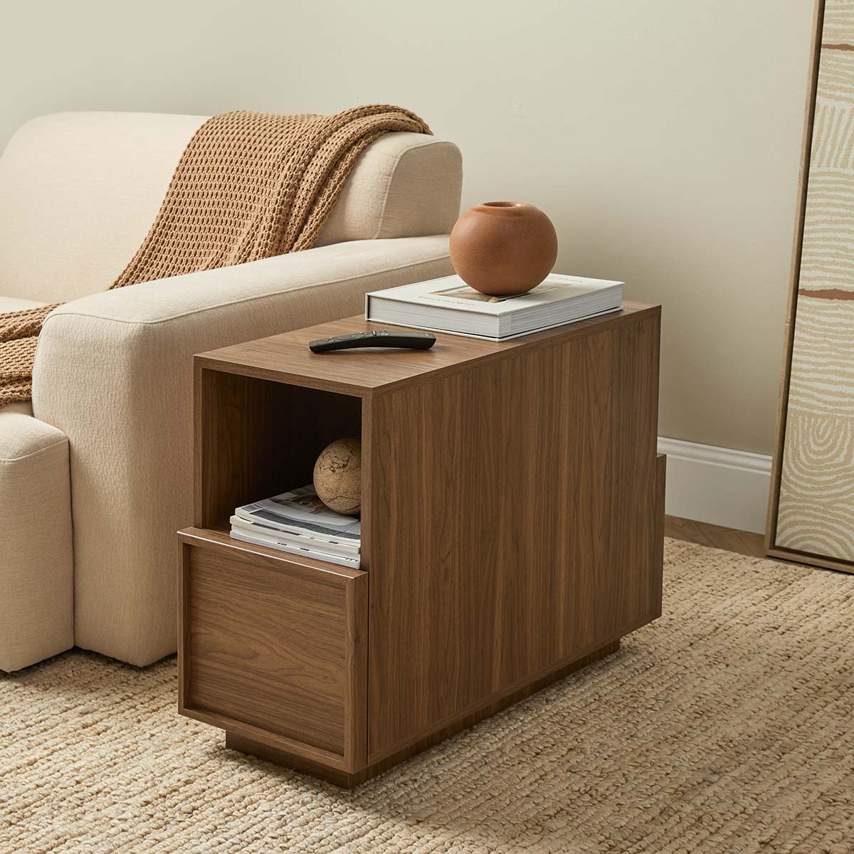 Osaka End Table - Walnut