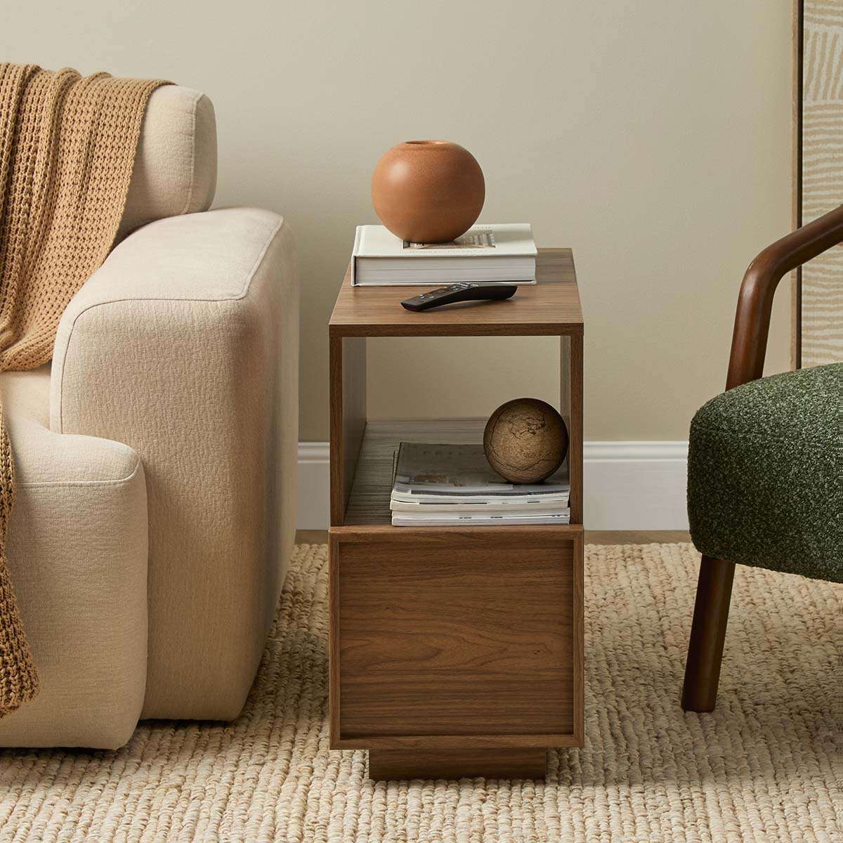 Osaka End Table - Walnut