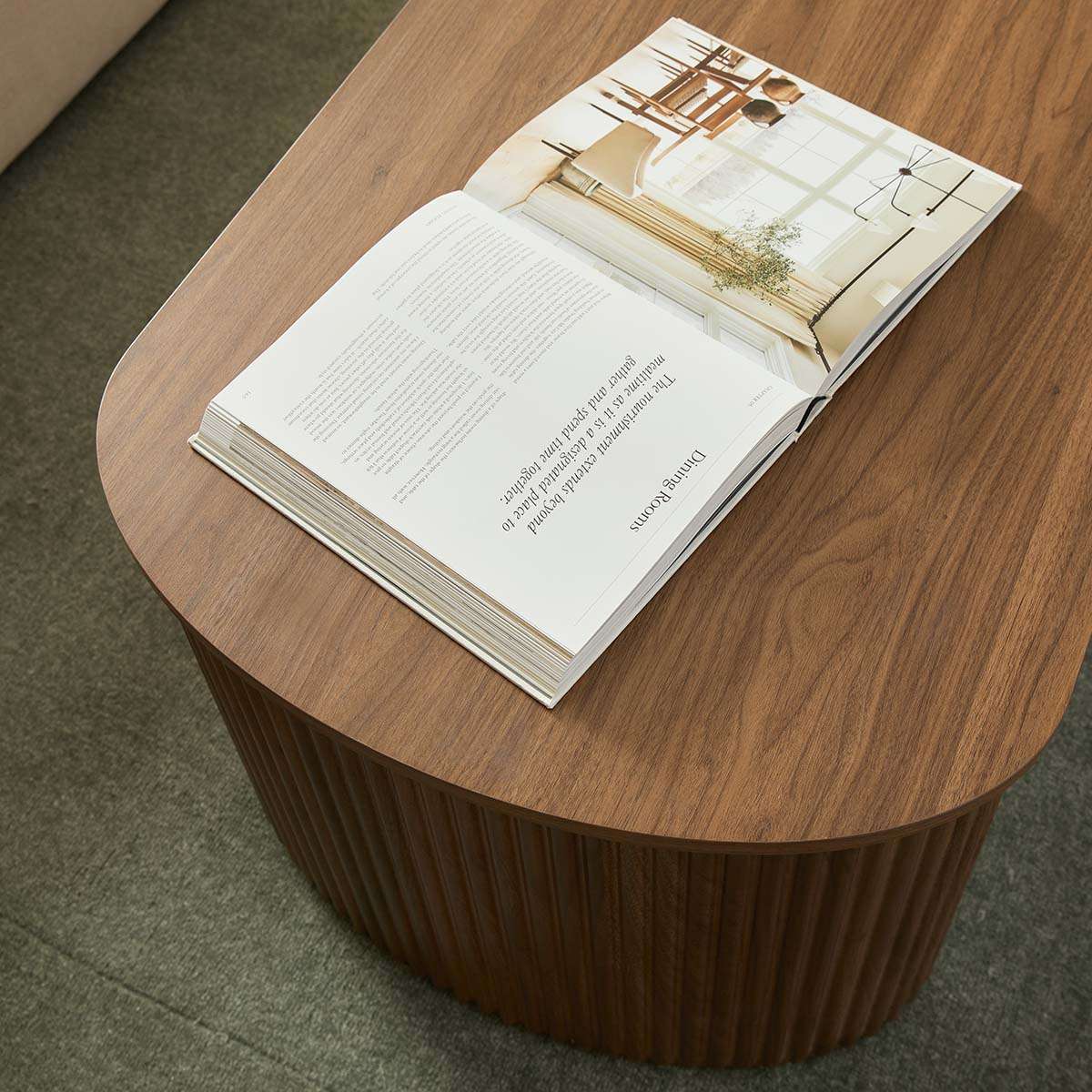 Amara Coffee Table - Walnut