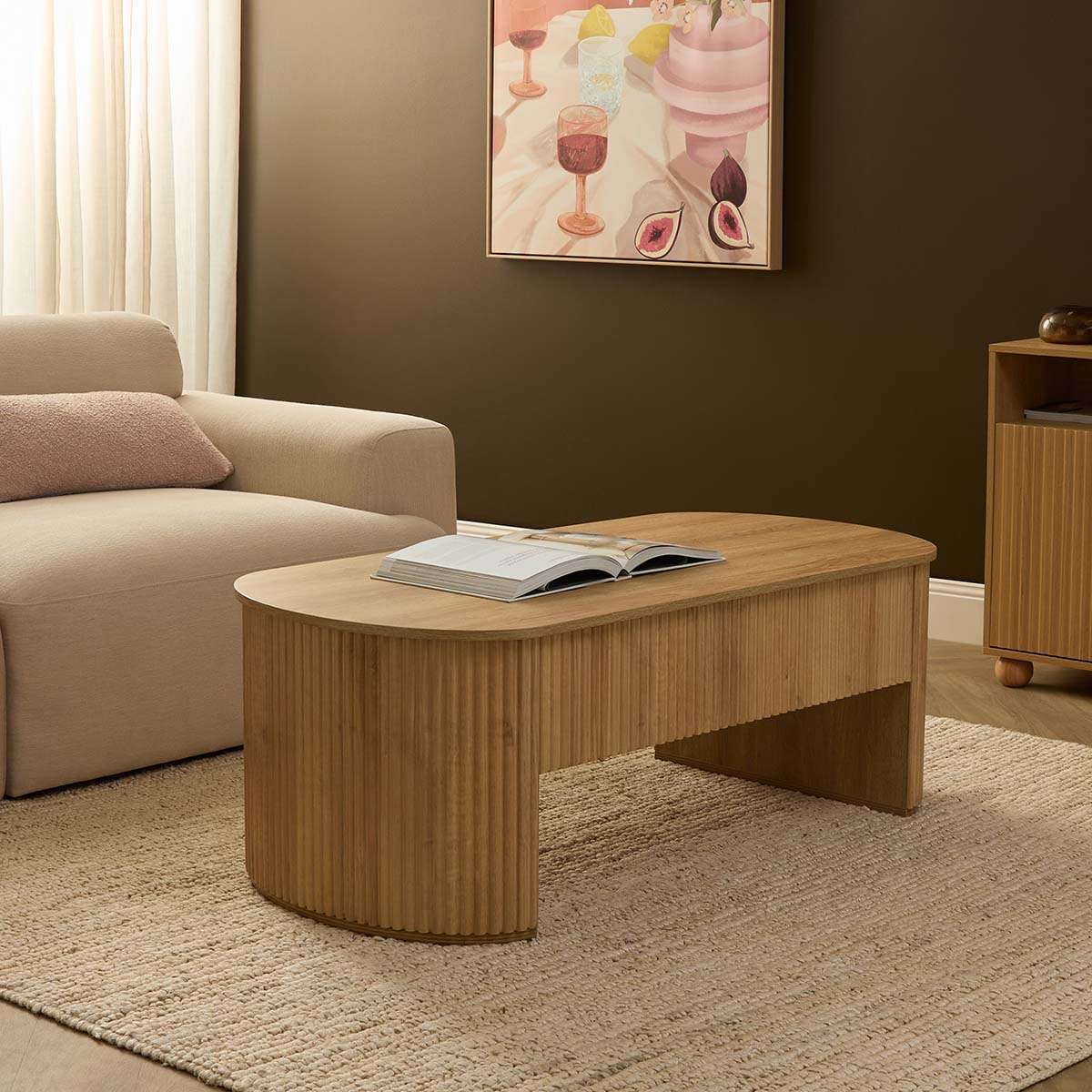 Amara Coffee Table - Natural