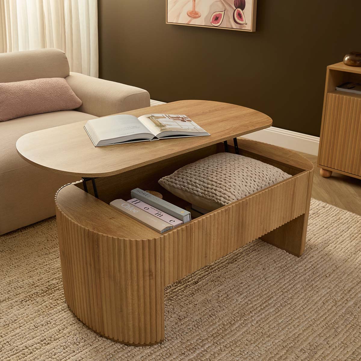 Amara Coffee Table - Natural