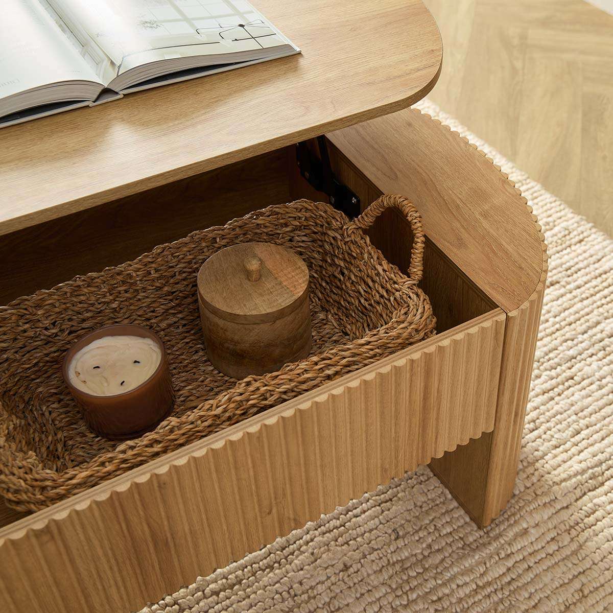 Amara Coffee Table - Natural