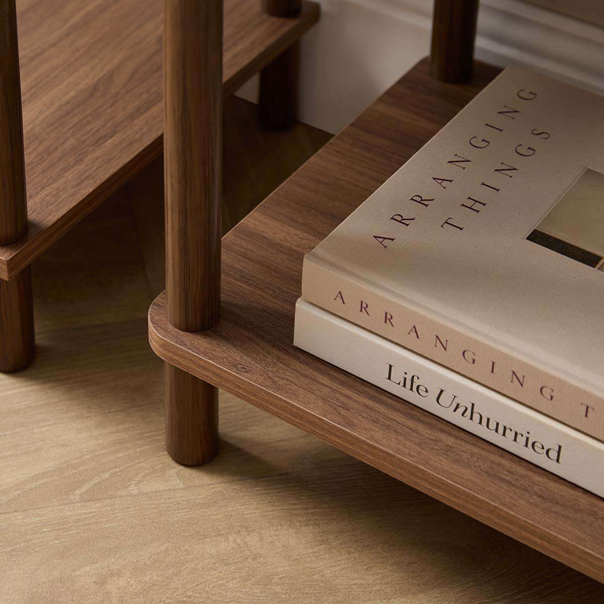 Eden Tall Shelf - Walnut