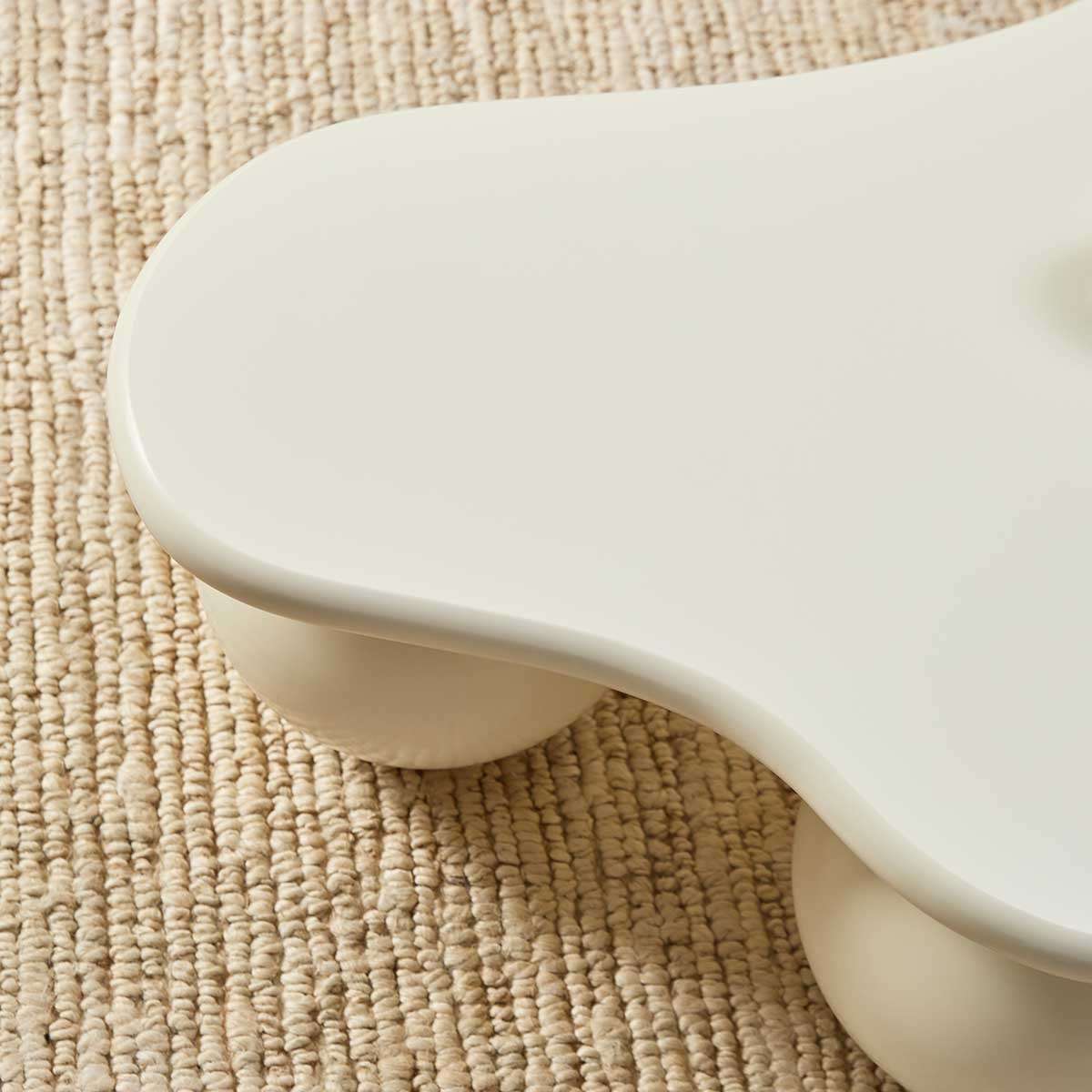 Agatha Ball Feet Coffee Table - Beige