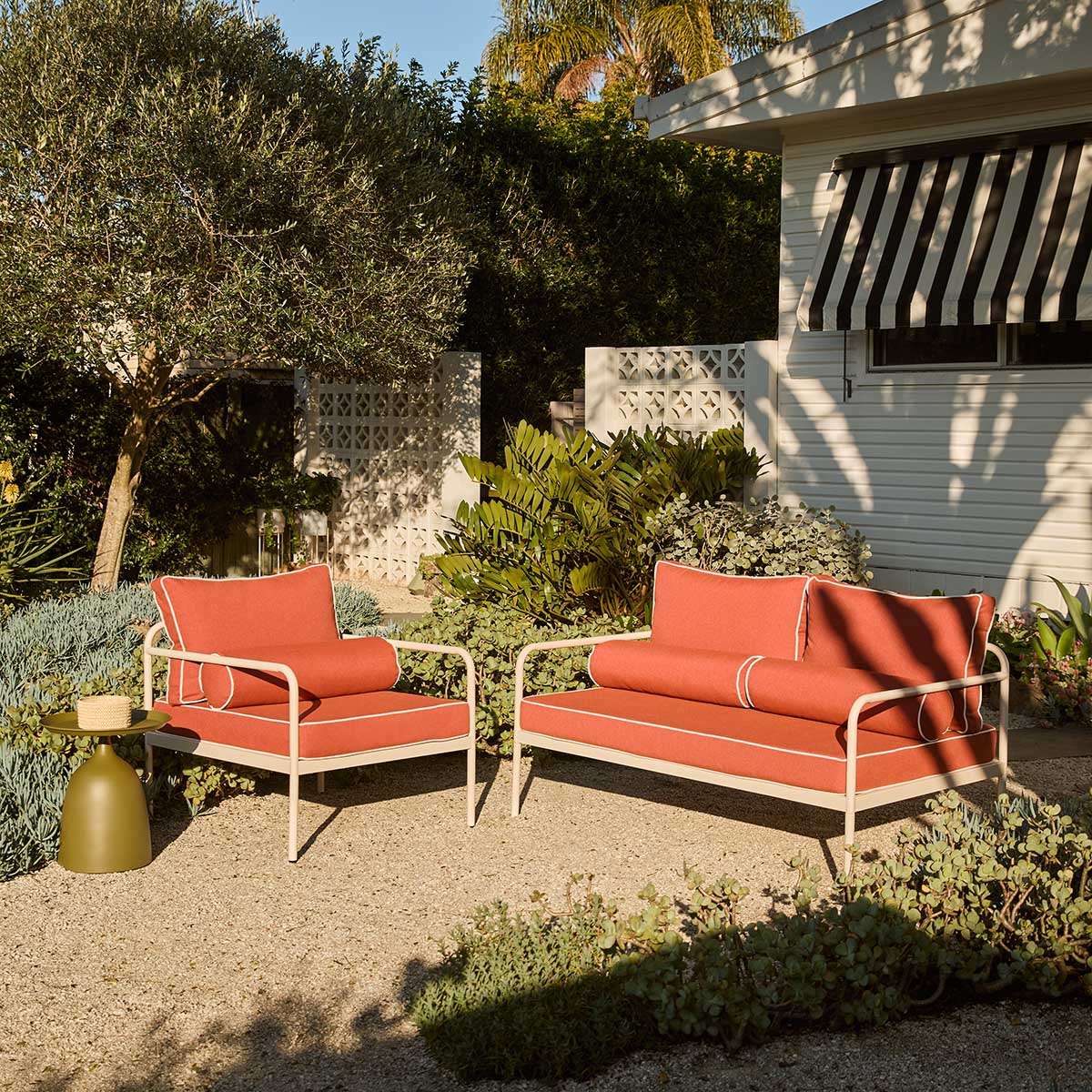 Marin Outdoor Armchair - Paprika
